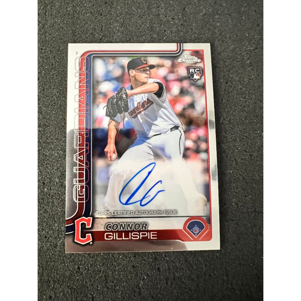 Connor Gillispie - 2025 Topps Chrome - Auto